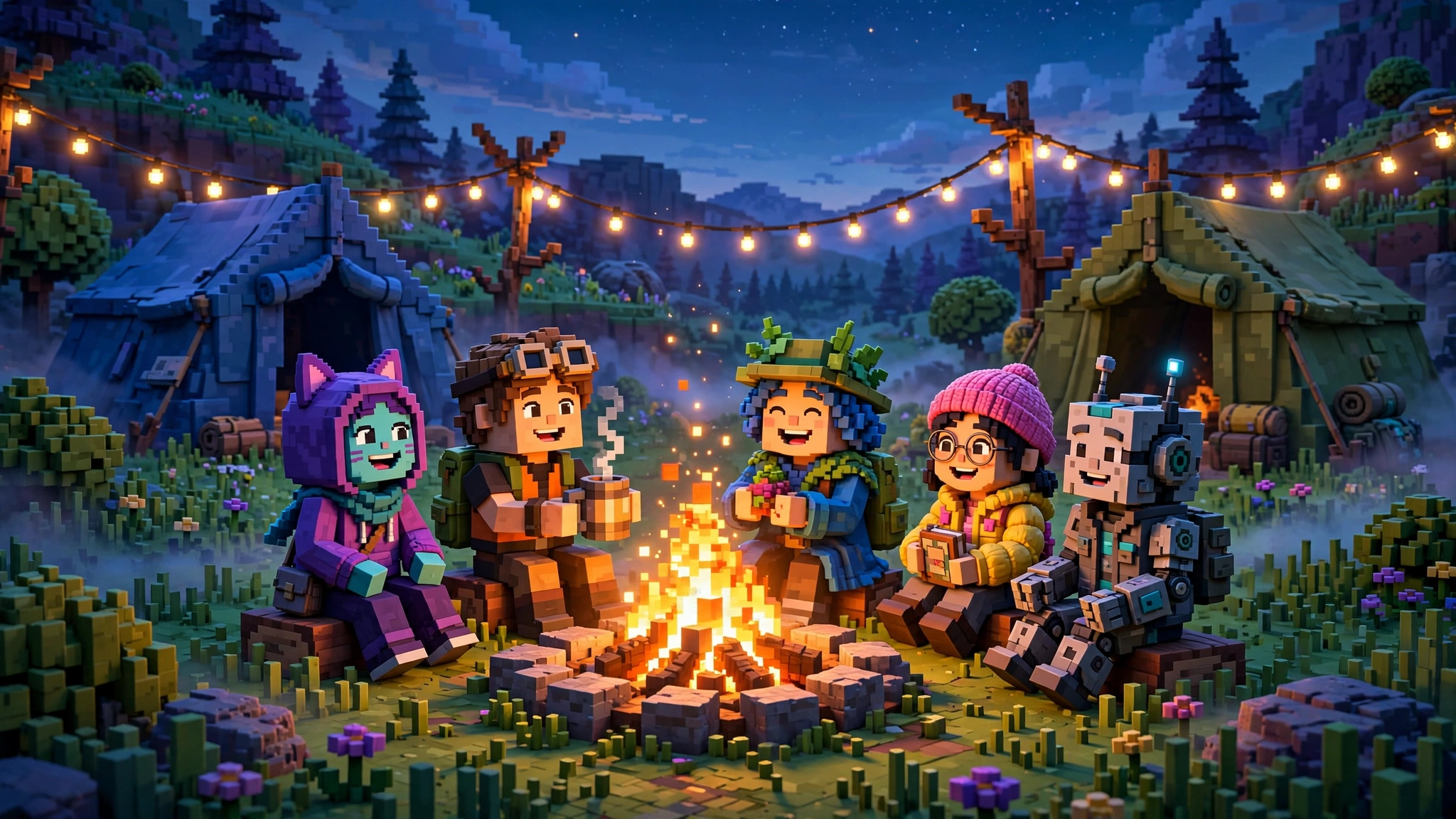 Minecraft Bedrock Edition APK gameplay on Android